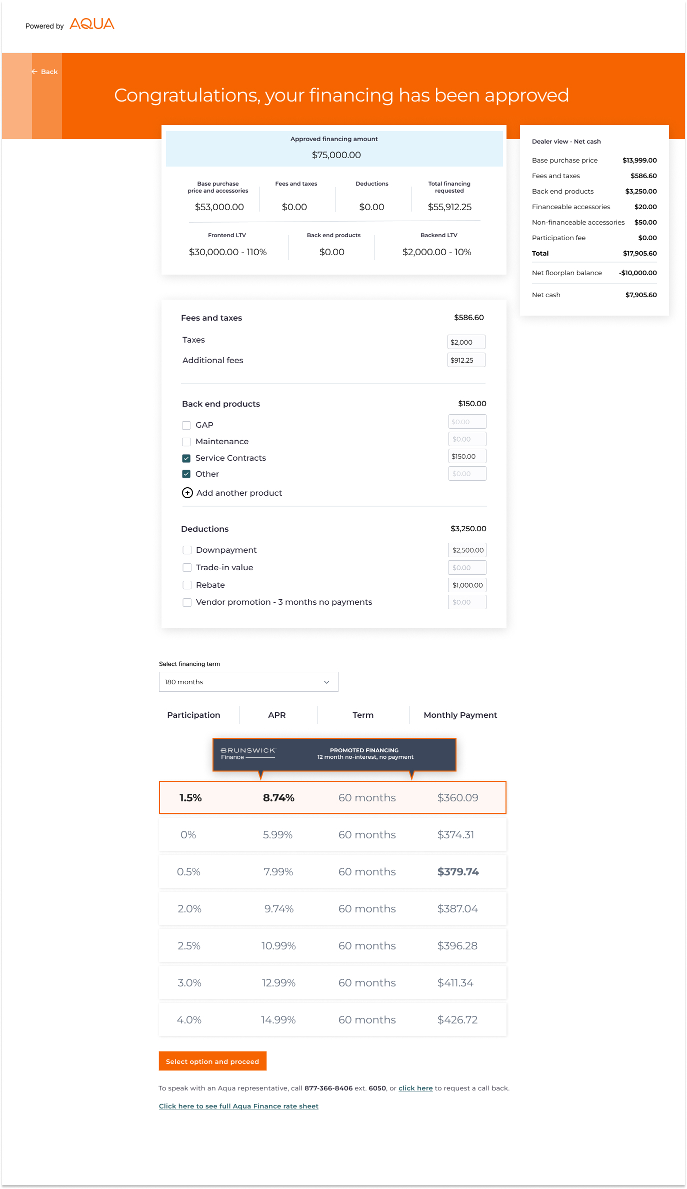 Ascent finance approval screen Ascent finance approval screen
